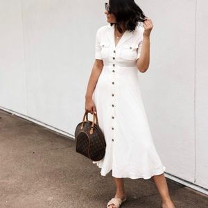 NWT JCREW COLLARED CAMP SHIRT DRESS